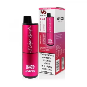 IVG 2400 Pink Edition 4 in 1 Disposable Vape (2400 Puffs)