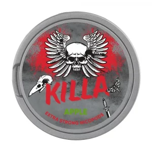 KILLA Apple Extra Strong Nicotine Pouches - Snus Pods (16mg)