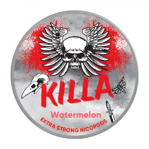 KILLA Watermelon Extra Strong Nicotine Pouches - Snus Pods (16mg)