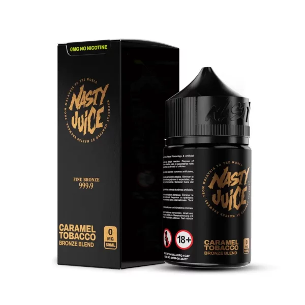 Nasty Juice Bronze Blend (Caramel Tobacco) 50ml E-liquid