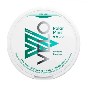 VELO Polar Mint Slim Nicotine Pouches - Snus Pods (6mg)