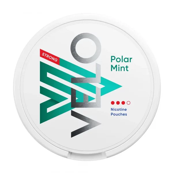 VELO Polar Mint Slim Strong Nicotine Pouches - Snus Pods (10mg)