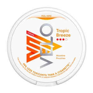 VELO Tropic Breeze Slim Strong Nicotine Pouches - Snus Pods (10mg)
