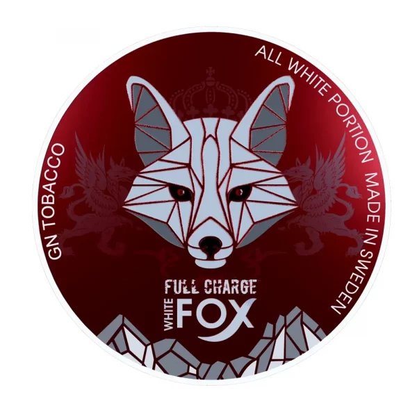 WHITE FOX Red Edition Nicotine Pouches - Snus Pods (16mg)