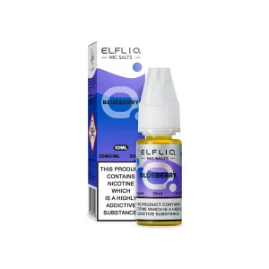 ELFBAR Elfliq Blueberry 10ml Nic Salt (10mg)