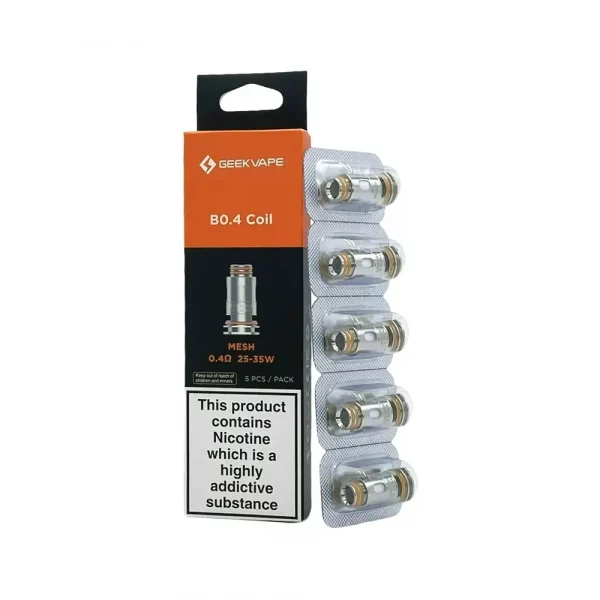 GEEKVAPE B 0.4 Ohm (25-35W) - Replacement Vape Coils (5 Pack)