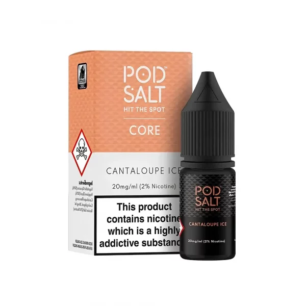 POD SALT Cantaloupe Ice 10ml Nic Salt (10mg)