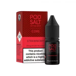 POD SALT Strawberry 10ml Nic Salt (10mg)