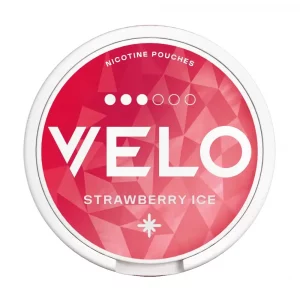 VELO Strawberry Ice Mini Nicotine Pouches - Snus Pods (6mg)