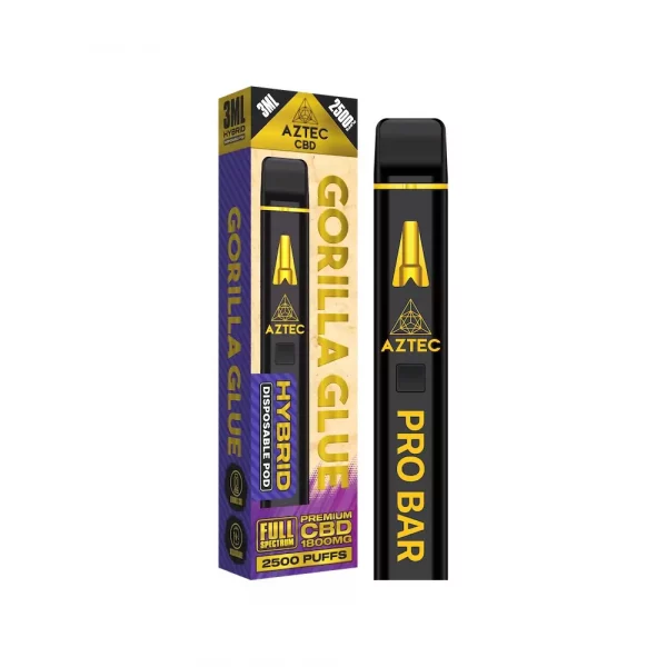 Aztec Pro AZTEC PRO BAR Gorilla Glue CBD Disposable Vape Pen 1800mg