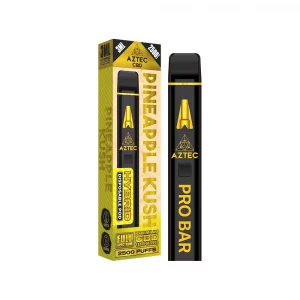 AZTEC PRO BAR Pineapple Kush CBD Disposable Vape Pen 1800mg