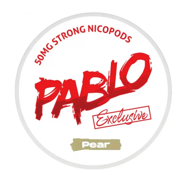 PABLO Pear Strong Nicotine Pouches - Snus Pods (50mg)