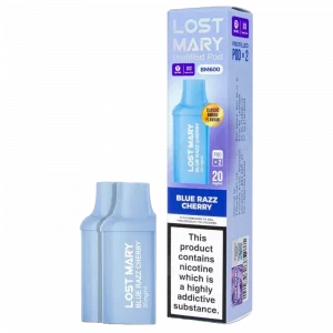 LOST MARY BM600 - Refill Pack Blue Razz Cherry 2 Pack (2ml Each)