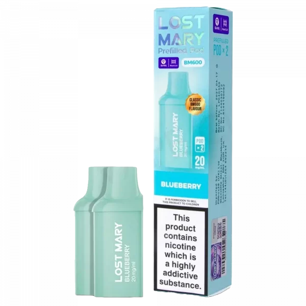 LOST MARY BM600 - Refill Pack Blueberry 2 Pack (2ml Each)