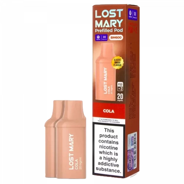 LOST MARY BM600 - Refill Pack Cola 2 Pack (2ml Each)