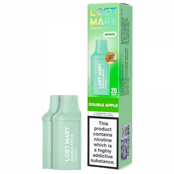 LOST MARY BM600 - Refill Pack Double Apple 2 Pack (2ml Each)
