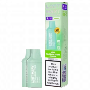 LOST MARY BM600 - Refill Pack Kiwi Passionfruit Guava 2 Pack (2ml Each)