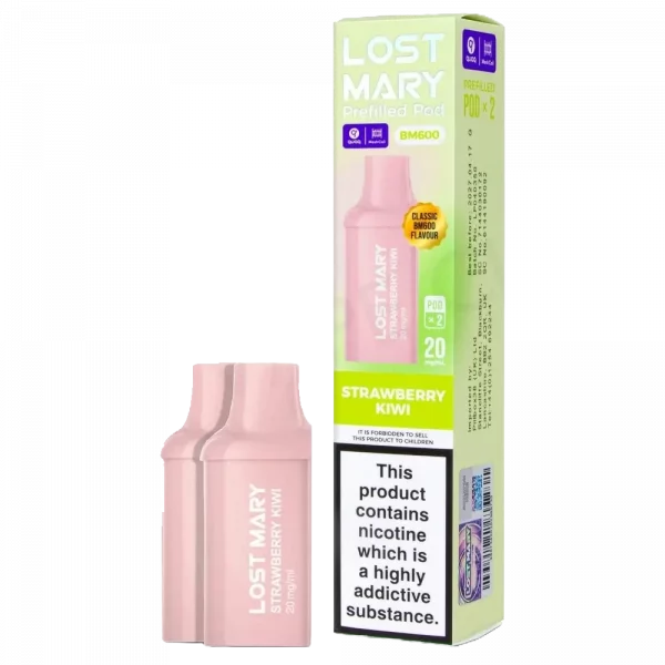 LOST MARY BM600 - Refill Pack Strawberry Kiwi 2 Pack (2ml Each)
