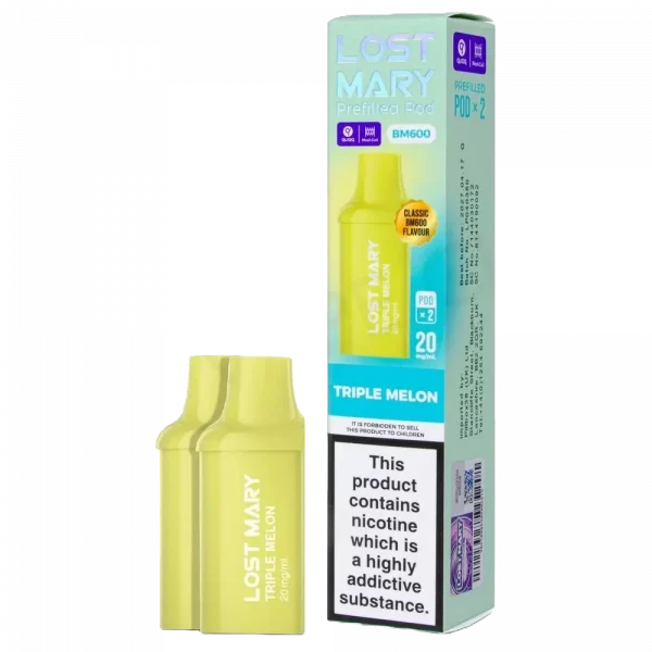 LOST MARY BM600 - Refill Pack Triple Melon 2 Pack (2ml Each)