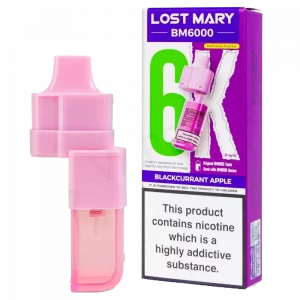LOST MARY BM6000 - Refill Pack Blackcurrant Apple (12ml Total)