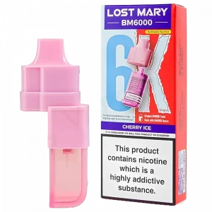 LOST MARY BM6000 - Refill Pack Cherry Ice (12ml Total)