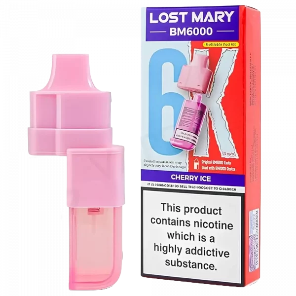 LOST MARY BM6000 - Refill Pack Cherry Ice (12ml Total)