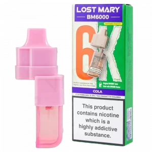LOST MARY BM6000 - Refill Pack Cola (12ml Total)