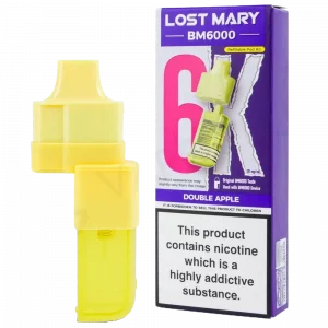 LOST MARY BM6000 - Refill Pack Double Apple (12ml Total)