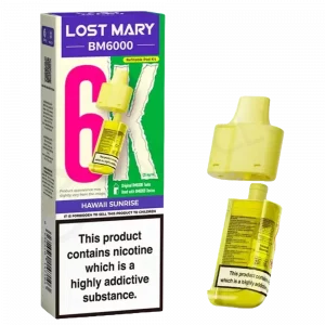 LOST MARY BM6000 - Refill Pack Hawaii Sunrise (12ml Total)