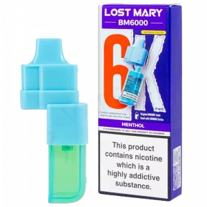 LOST MARY BM6000 - Refill Pack Menthol (12ml Total)
