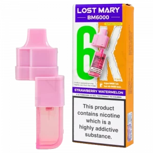 LOST MARY BM6000 - Refill Pack Strawberry Watermelon (12ml Total)