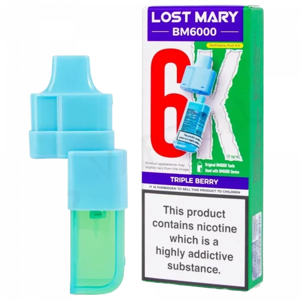 LOST MARY BM6000 - Refill Pack Triple Berry (12ml Total)
