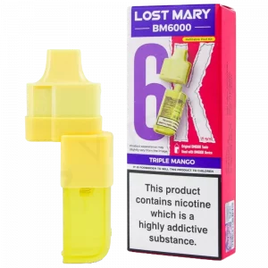 LOST MARY BM6000 - Refill Pack Triple Mango (12ml Total)
