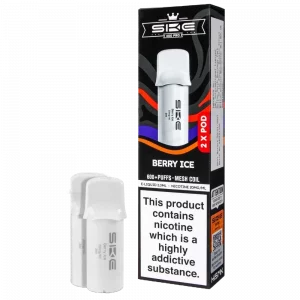 SKE CRYSTAL 600 – Berry Ice Prefilled Pro Pod 2 Pack (2ml Each)