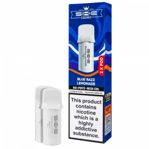 SKE CRYSTAL 600 – Blue Razz Lemonade Prefilled Pro Pod 2 Pack (2ml Each)