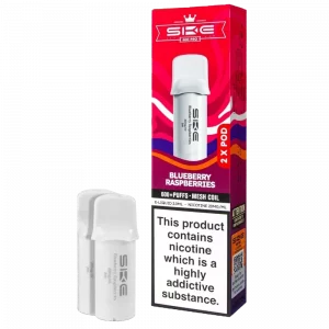 SKE CRYSTAL 600 – Blueberry Raspberries Prefilled Pro Pod 2 Pack (2ml Each)