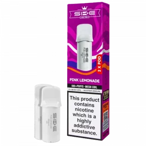 SKE CRYSTAL 600 – Pink Lemonade Prefilled Pro Pod 2 Pack (2ml Each)