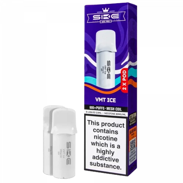 SKE CRYSTAL 600 – VMT Ice Prefilled Pro Pod 2 Pack (2ml Each)