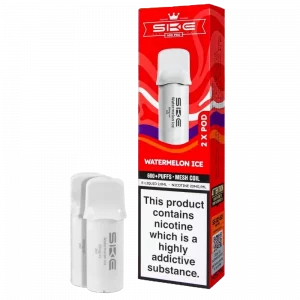 SKE CRYSTAL 600 – Watermelon Ice Prefilled Pro Pod 2 Pack (2ml Each)