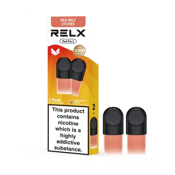 RELX PRO POD Sea Salt Lychee (Pack of 2)